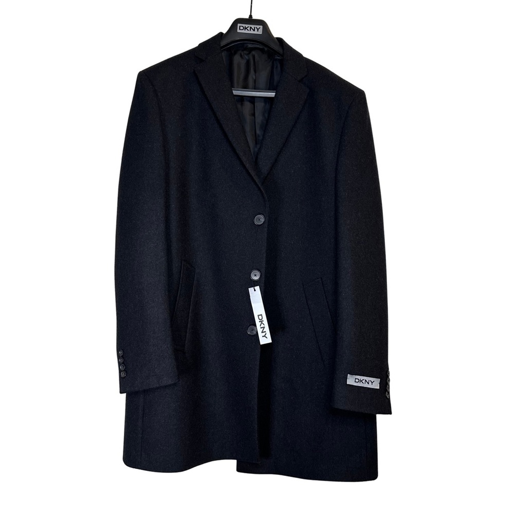 DKNY | Men’s Vintage Wool Blend Peacoat | Size 48L